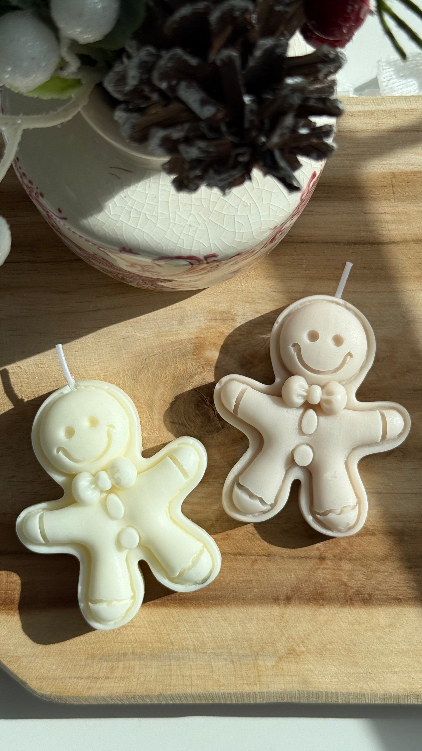 VELA GALLETA DE JENGIBRE